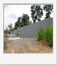 55.Jasin Federal road, Betotitan wall, work in progress